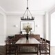 preview thumbnail 4 of 25, Acroma 9 - Light Modern Farmhouse Wagon Wheel Chandelier-UL - N/A