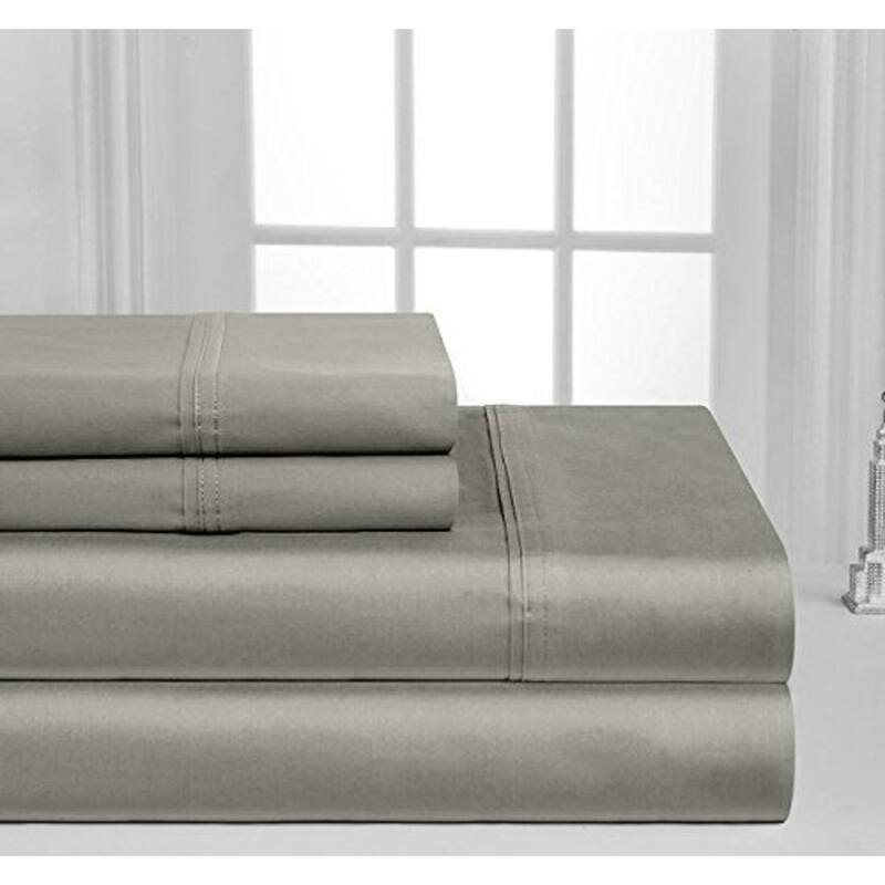 Porch & Den Kaye 600 Thread Count Egyptian Cotton Bed Sheet Set On