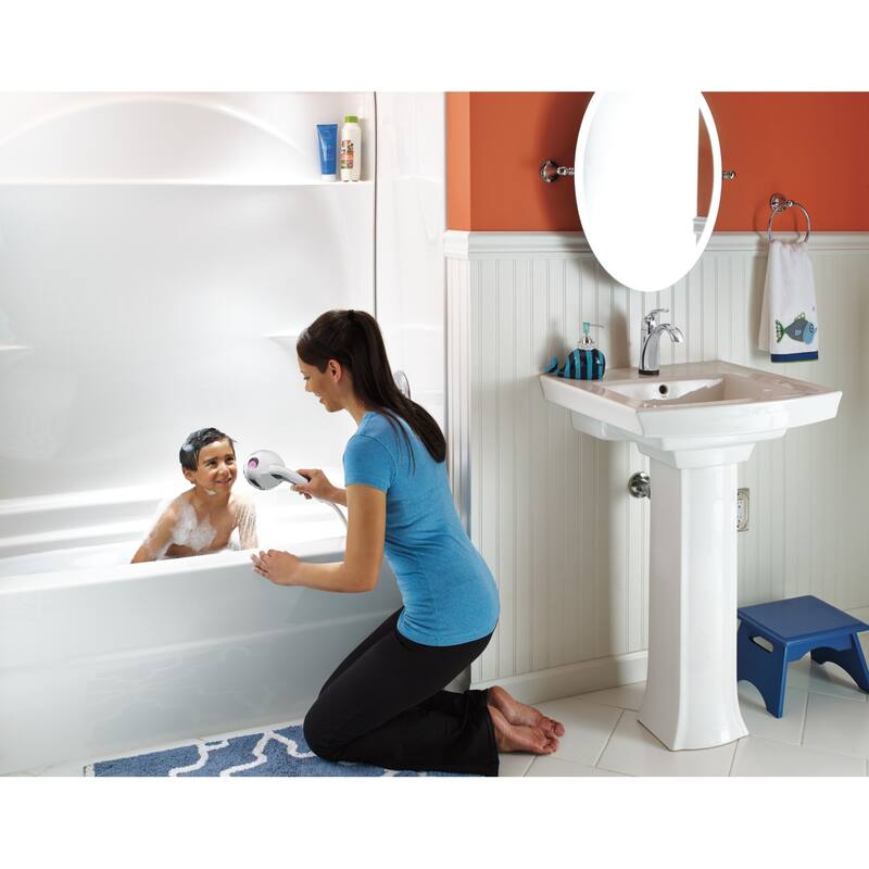 Delta Lahara Single Hole Bathroom Faucet with On/Off Touch and