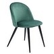 preview thumbnail 53 of 176, Homy Casa Mid-Century Modern Fabric Dining Chairs (Set of 2)