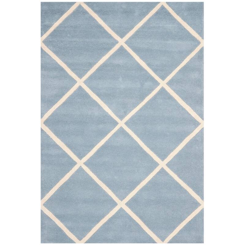 SAFAVIEH, Handmade Chatham Ezzelina Modern Moroccan Wool Rug