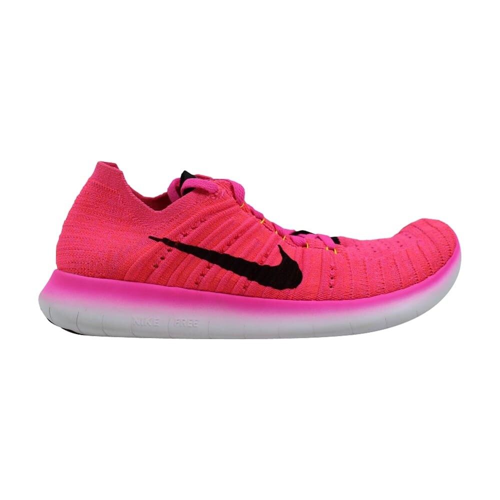 nike free run flyknit pink