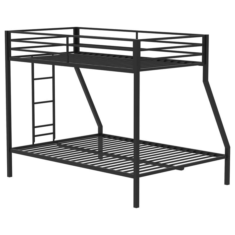Alevera Metal Bunk Bed with Ladder