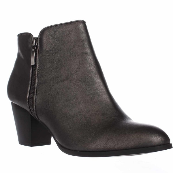 SC35 Jamila Dress Ankle Booties, Pewter