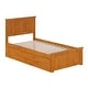 preview thumbnail 26 of 64, Nantucket Solid Wood Platform Bed with Matching Footboard & Twin Trundle