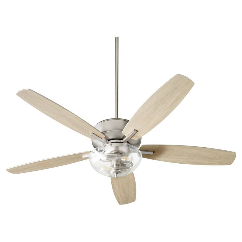 Quorum International Breeze 52" 5 Blade LED Ceiling Fan with Round