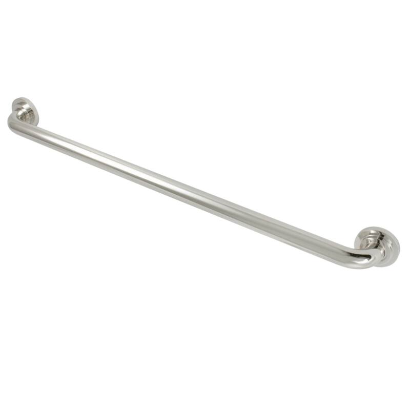 Kingston Brass Manhattan 30-Inch x 1-1/4-Inch O.D Grab Bar - Polished Nickel