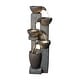 preview thumbnail 7 of 15, 5-Tier Outdoor Water Fountain w/LED Lights Garden Waterfall for Home