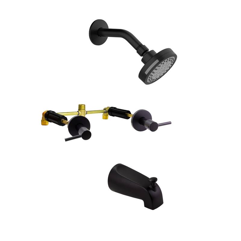 Design House 595736 Eastport II Shower Only Trim Package with 1.8 GPM