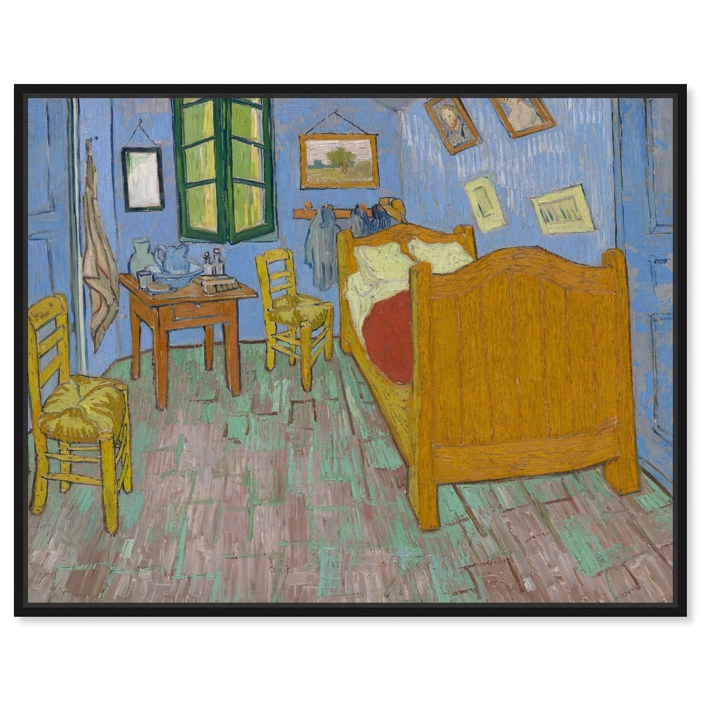 The Bedroom Canvas by Art Remedy