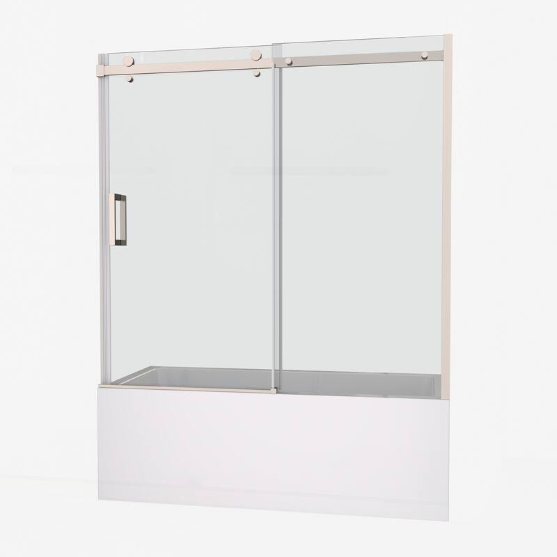 Premium Quality Sliding Shower Door for Bathtubs, Enhancing Bathroom Aesthetics