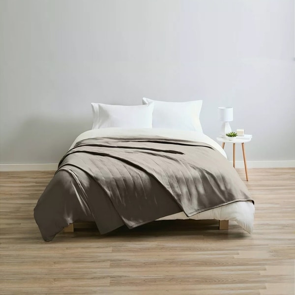 Queen size electric blanket dual control on sale