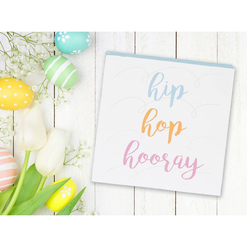 Hip Hop Hooray Shelf Block