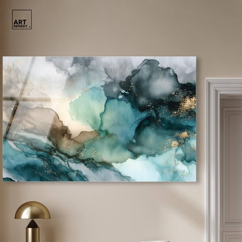 Veiled Inlet Acrylic by Art Remedy, Ready to Hang