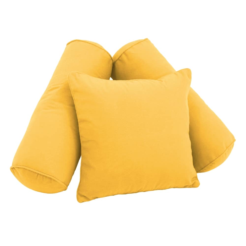 Twill 3-Piece Throw Pillow Set