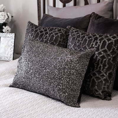 Sparkles Home Luminous Rhinestone Allover Pillow