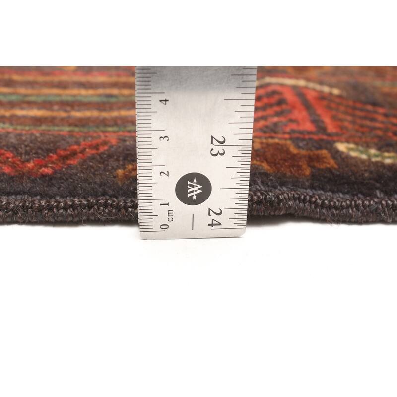 ECARPETGALLERY Hand-knotted Teimani Dark Navy Wool Rug - 3'1 x 5'1