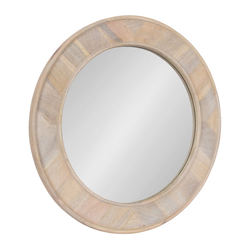 Kate and Laurel Yahna Round Wall Mirror