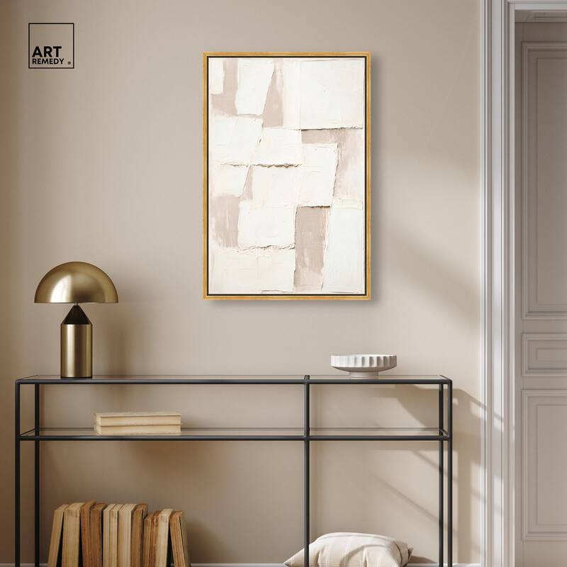 Plastered Planes II Canvas by Art Remedy