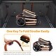 preview thumbnail 3 of 20, 2-in-1 Convertible Baby Stroller,Foldable Pushchair for Newborns with Reversible High Landscape Bassinet, Adjustable Canopy