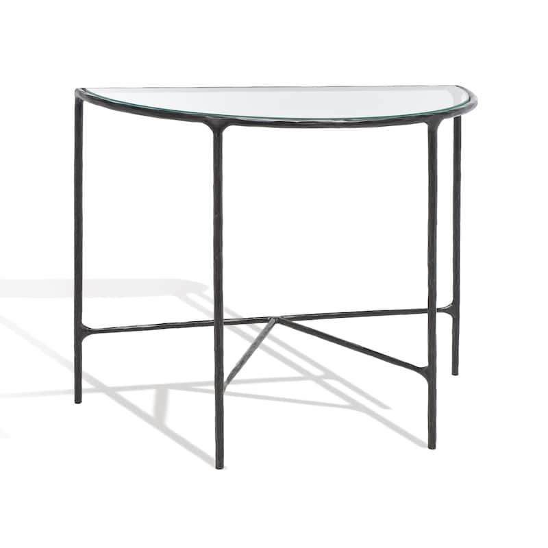 SAFAVIEH Couture Constanca Forged Metal Console Table - 36" W x 18" L x 30" H - 36"W x 18"D x 30"H