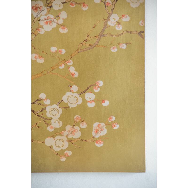 Modern Cherry Blossom Wall Decor Classic Furniture Wall Art, for Living Room, Dining Room Office, Bedroom