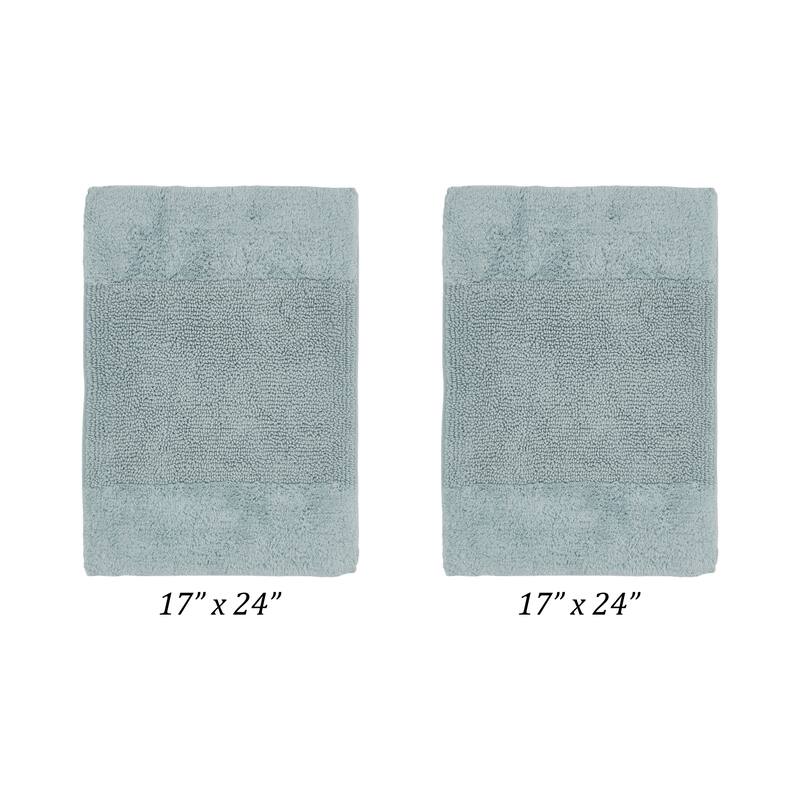Better Trends Bath Rug 100% Cotton Water Absorbent Tufted Bathroom Rugs Set for Shower,Sink Mats Machine Wash Granada Collection