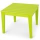 preview thumbnail 13 of 34, Gymax Kids Square Table Indoor Outdoor Heavy-Duty All-Weather Activity Green