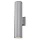 preview thumbnail 2 of 0, Access Lighting Sandpiper - LED Outdoor Round Cylinder Wall Fixture - Medium - Satin Finish - Frosted Glass Diffuser