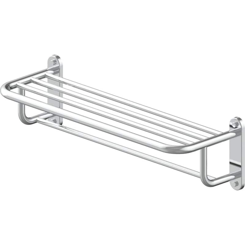 PROFLO PFTRK304 24" Metal Towel Rack - Chrome
