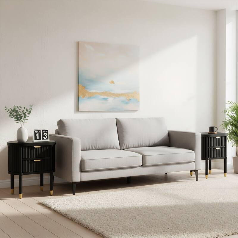 Modern NightStand with Drawer,Bedside Table