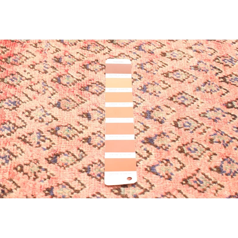 ECARPETGALLERY Hand-knotted Andelz Copper Wool Rug - 3'6 x 10'1