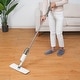 preview thumbnail 10 of 12, True & Tidy Spray Mop with 360-Degree Swivel Mop Head, Removable Water Tank, and 1 Microfiber Mop Pad, White