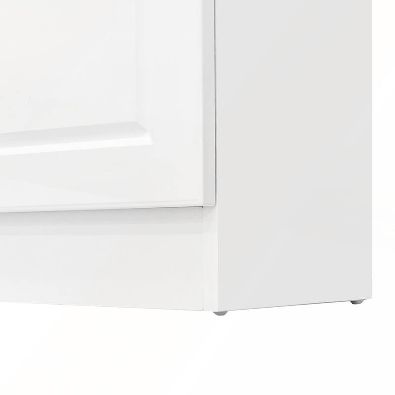 3-in-1 Entryway Bench with Integrated Shoe Cabinet and Foldable Seat for Entrance and Living Room