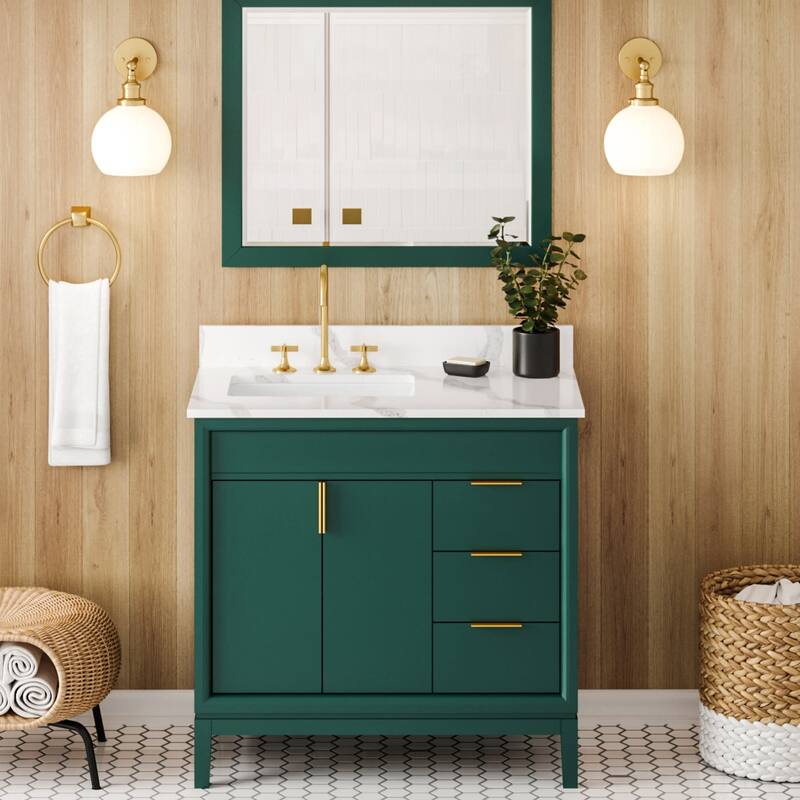 Jeffrey Alexander VKITTHE36R-QUARTZ Theodora II 36" Free Standing