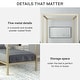 preview thumbnail 5 of 18, Avenue Greene Gia Metal Canopy Bed