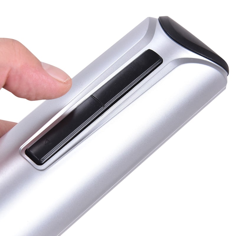 Gymax Electric Wine Opener Cordless Bottle Corkscrew Opener with Foil