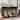 52" Modern Curved Console Table Entryway Table, with 4 Drawers and 1 Shelf