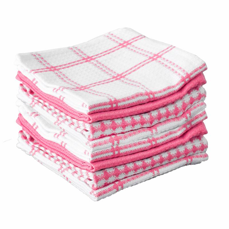 T-fal Flat Waffle Dish Cloth, (Set of 8)