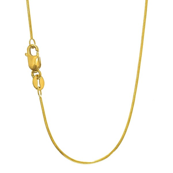 Mcs Jewelry Inc 14 KARAT YELLOW GOLD ROUND SNAKE CHAIN ... (600 x 600 Pixel)