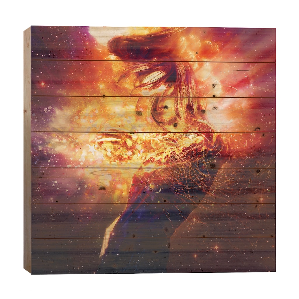 I've Put A Spell On You Print On Wood by Mario Sanchez Nevado - Multi-Color