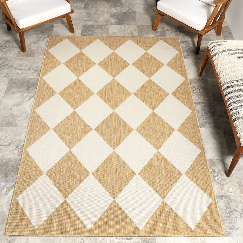 Nuloom Sabina Diamond Trellis Indoor/Outdoor Area Rug