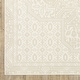 preview thumbnail 7 of 8, Style Haven Ripley Tone-on-Tone Medallion Ivory Mixed Pile Area Rug