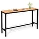 preview thumbnail 63 of 131, Crestlive Products Patio Outdoor Rectangle Bar Table Combinable Pub Table