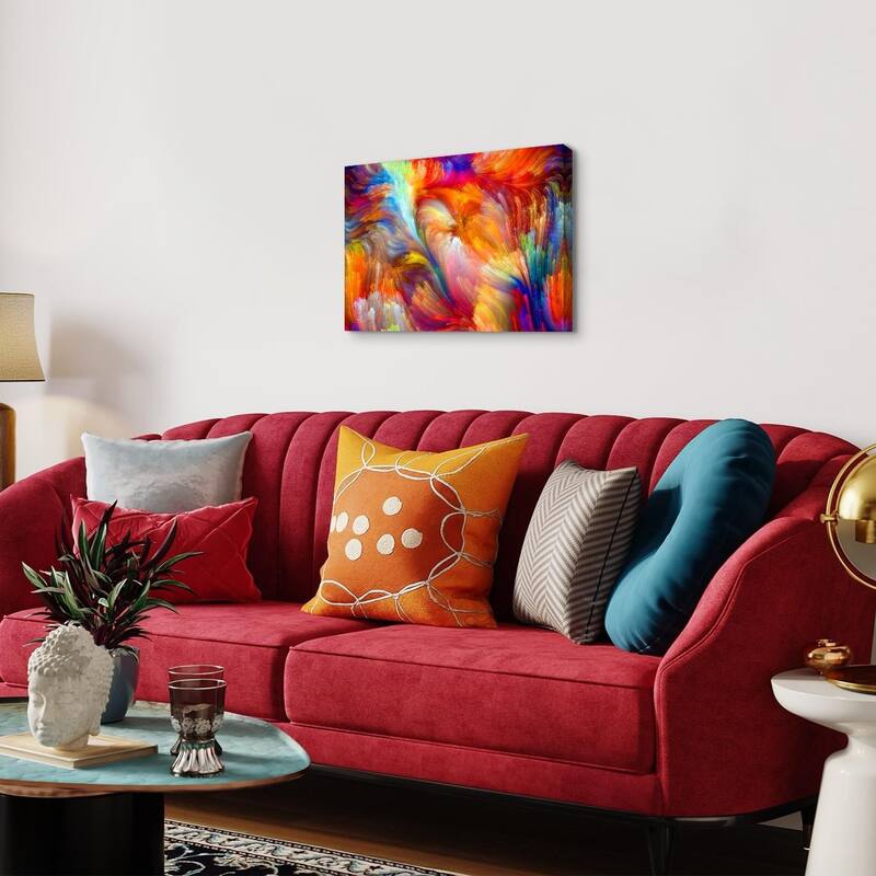 Abstract Colorful Canvas Wall Art