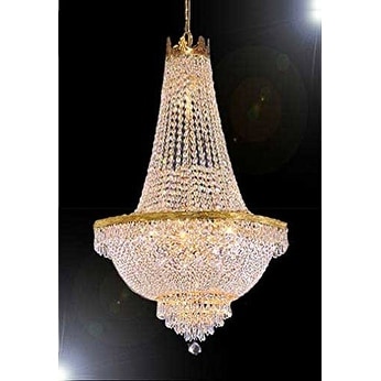 French Empire Crystal Chandelier Lighting - Chandeliers For Bedrooms by Overstock.com