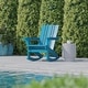 preview thumbnail 36 of 42, Commercial All-Weather Rocking Adirondack Chair with Swiveling Cupholder