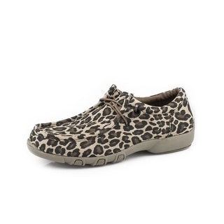 leopard casual shoes