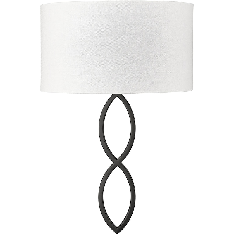 Millennium Lighting 13101 Rylee 19" Tall Wall Sconce with Linen Shade