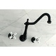 preview thumbnail 27 of 43, Heritage 3-Hole Wall Mount Roman Tub Faucet in Polished Brass